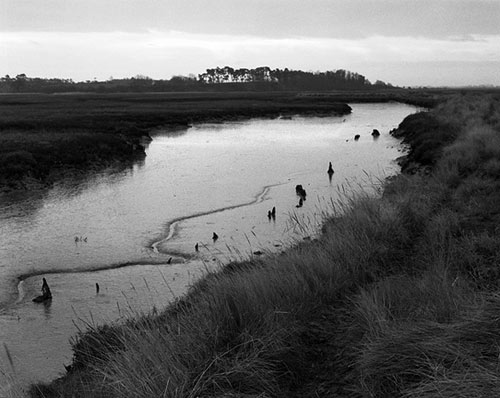 Estuary at Dusk, East Anglia 4, Copyright ⓒ 2008 Cate McRae; All Rights Reserved reserved
